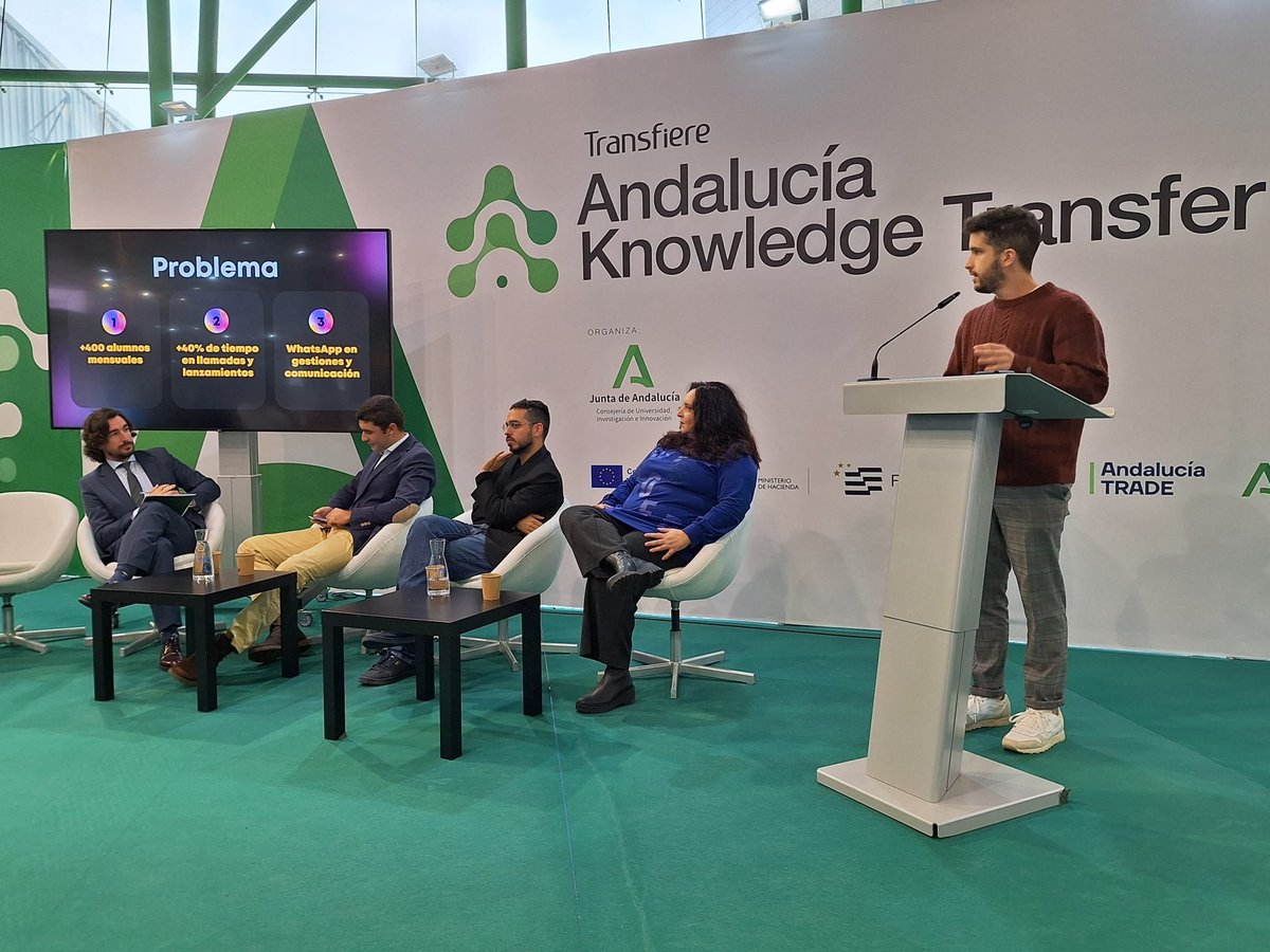 aemprende's tweet image. 🚩 Del 12 al 14 marzo llega #TRANSFIERE2025 @ForoTransfiere, evento europeo I+D+i y transferencia de conocimiento.

🔄Conecta con agentes y empresas desde el espacio #AndalucíaKnowledge.

📝Inscríbete y participa👉bit.ly/4hroKfv
🗒️Consulta agenda👉bit.ly/3XsDUGY