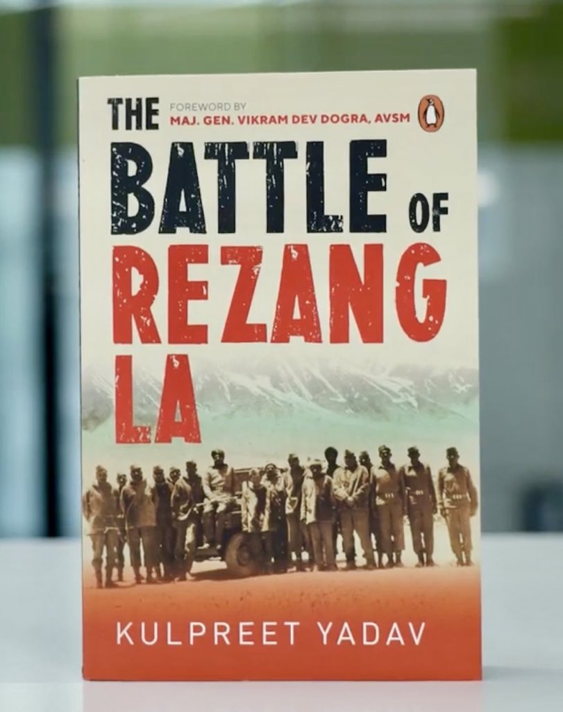 I was deeply touched to receive a message from a reader who has written a children’s book inspired by the heroic battle of Rezang La! Order -> amzn.in/d/cr7LH74