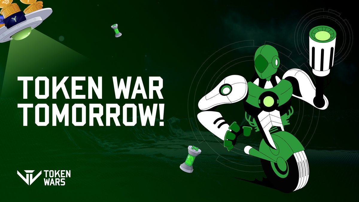 tokenwars (@tokenwars_io) on Twitter photo TokenWars Battle Alert! 🚨
The next Token Battle kicks off tomorrow at 2PM CET ⚔️
Two tokens. One hour. One winner. Who will come out on top?
📩 Whitelist now to participate: battles.tokenwars.io
Don’t miss the action - stay tuned for the matchup reveal! TokenWars Battle Alert! 🚨
The next Token Battle kicks off tomorrow at 2PM CET ⚔️
Two tokens. One hour. One winner. Who will come out on top?
📩 Whitelist now to participate: battles.tokenwars.io
Don’t miss the action - stay tuned for the matchup reveal!