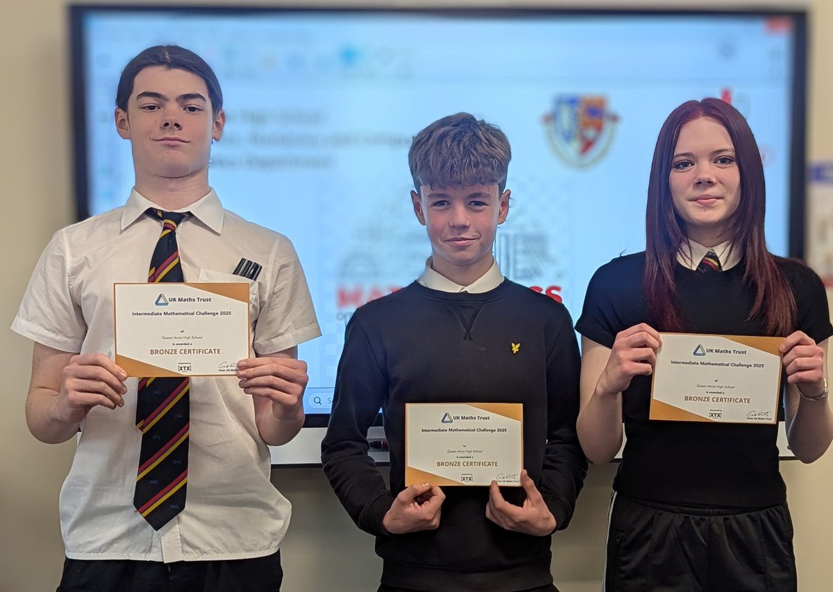 QAHS_Maths (@qahs_maths) on Twitter photo Some of QAHS maths challenge winners. Well done to everyone!#celebratingsuccess #QuAlity
<a href="/qahsinfo/">Queen Anne HS</a> Some of QAHS maths challenge winners. Well done to everyone!#celebratingsuccess #QuAlity
<a href="/qahsinfo/">Queen Anne HS</a>