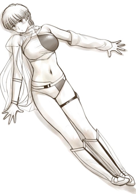 習作12("ウイングマン"よりアオイさん 