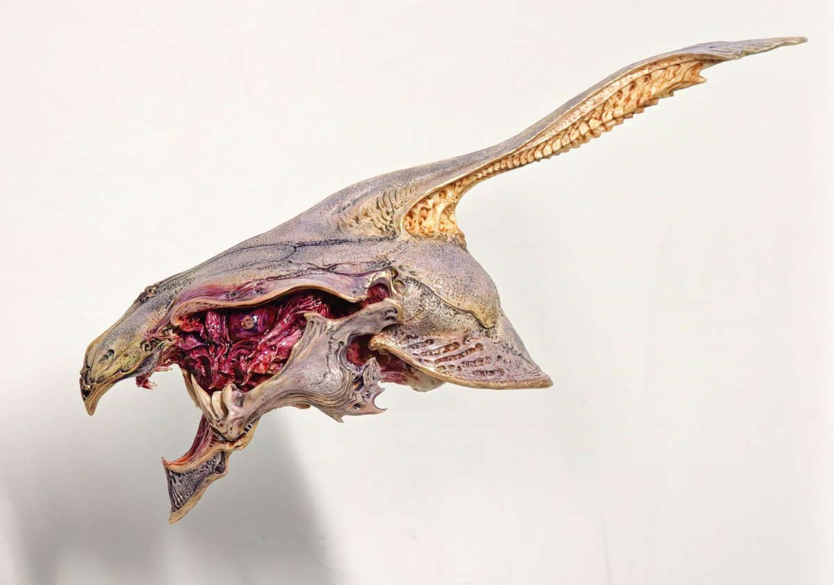 #聖戦士ダンバイン  Dunbine  Head, sculpted by 四季， painting completed😃