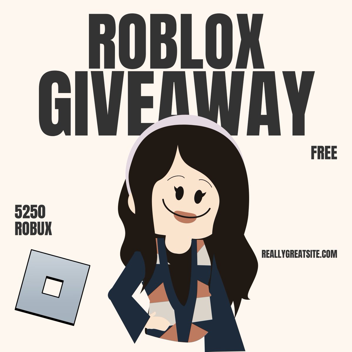 mahoneeeeey's tweet image. 🔥5250 Robux GIVE-AWAY🔥

🏆Prize:
5x 5250 #robuxgiveaway  
➡ TO ENTER:
✅ Follow 

✅ Like &amp;amp; RT this post
✅Comment your platform

⏰Giveaway ends in 5 days! All platforms and regions can participate.