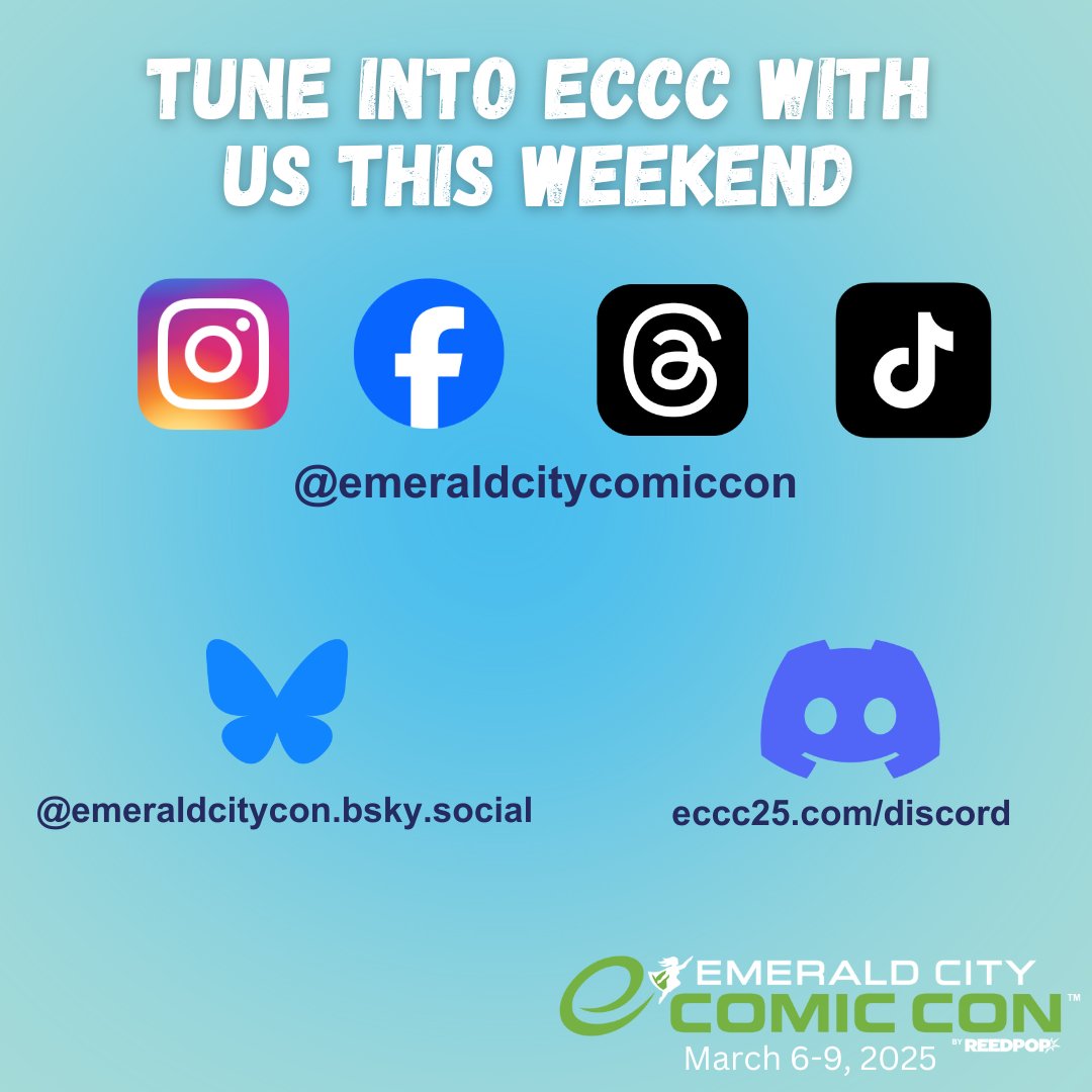emeraldcitycon's tweet image. Happy #ECCC! 🥳 The PNW&apos;s geekiest weekend kicks off today, keep up with us on social: linktr.ee/emeraldcitycom…