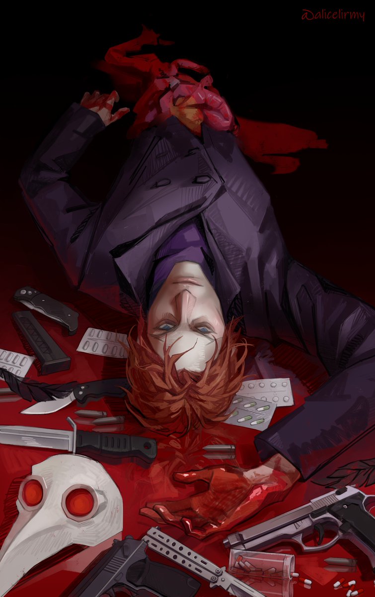 alicelirmy's tweet image. tw кровь 
#чумнойдоктор #чд44