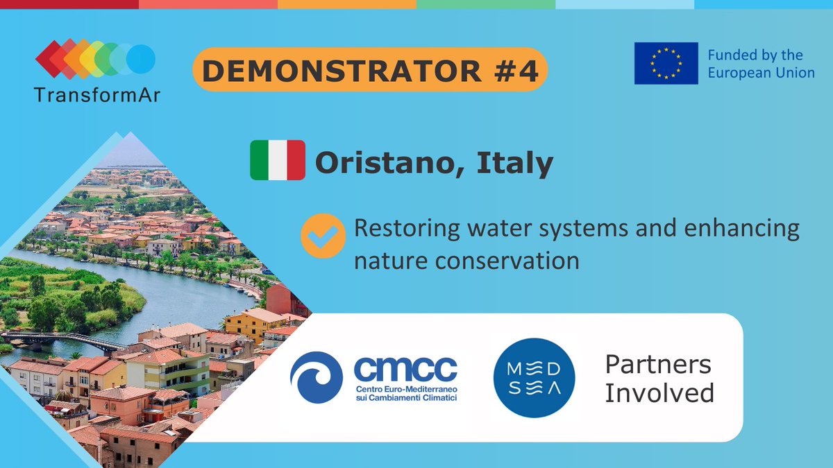 🔍Zoom on our Sardinian Demonstrator

🌅Throwback to the local Open Day organised last July
transformar.eu/exploring-natu…

🤓Read more about their coastal contracts: climate-adapt.eea.europa.eu/en/mission/sol…

👉More info transformar.eu/demonstrator-4…