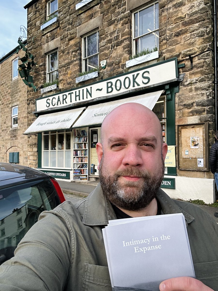 Huge thanks to David and the wonderful team at the legendary <a href="/scarthinbooks/">Scarthin Books</a>: humbled to be stocked at this iconic institution; honoured to be ‘highly recommended’.