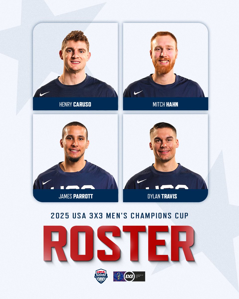 Our #3x3AmeriCup champs will put it on the line in Bangkok 🇹🇭 at the #3x3ChampionsCup!