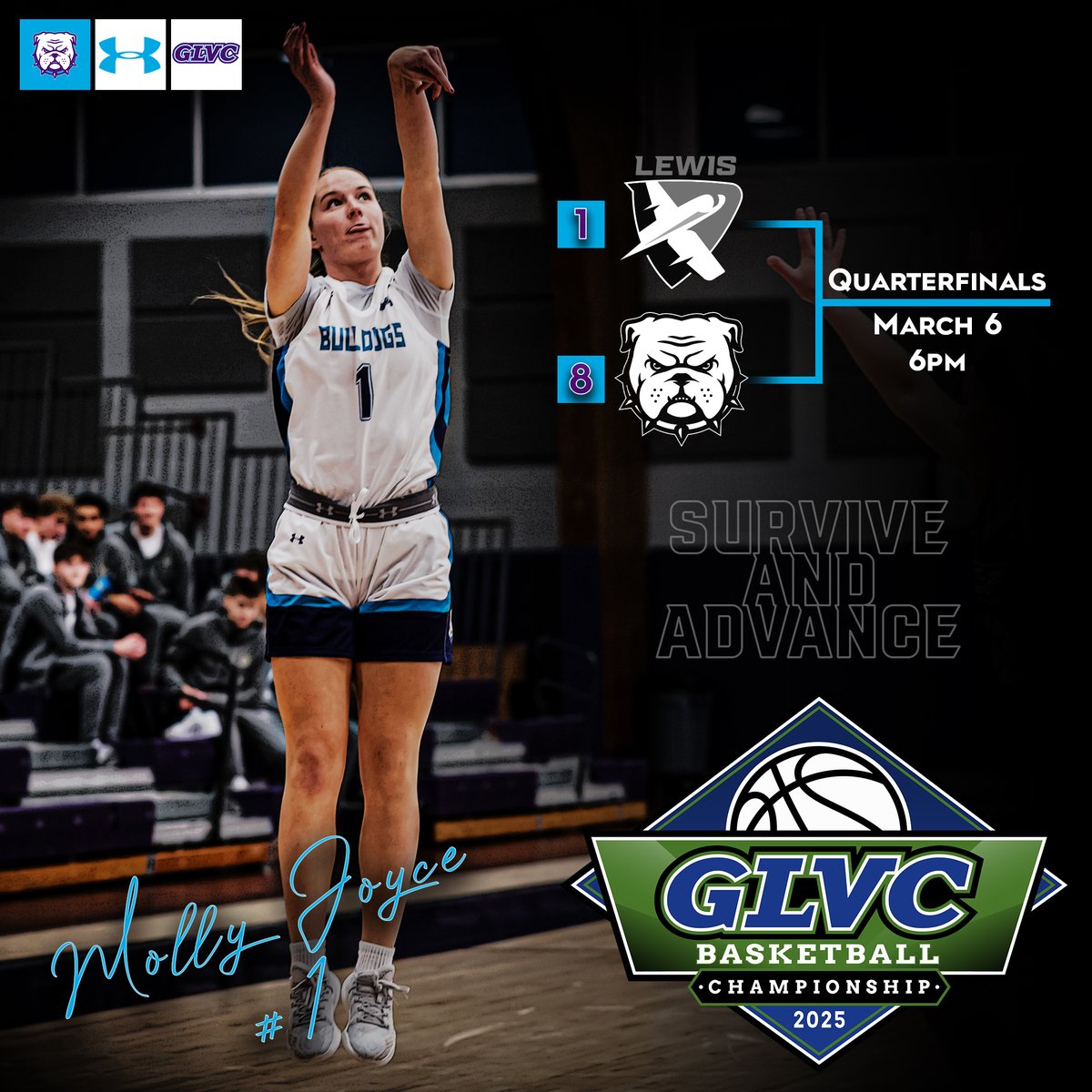 𝗟𝗘𝗧 𝗧𝗛𝗘 𝗠𝗔𝗗𝗡𝗘𝗦𝗦 𝗕𝗘𝗚𝗜𝗡!!

We face off against the Lewis Flyers tonight in the Quarterfinals of the 2025 GLVC Women's Basketball Championship Tournament!

🏟️ Hyland Arena
⏰ 6:00PM
💻 glvcsn.com/truman/
📊 glvcsports.com/sidearmstats/w…