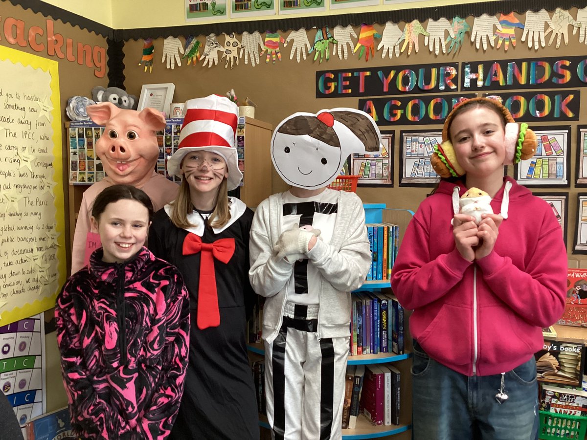 We have had a wonderful World Book Day sharing our love of reading.