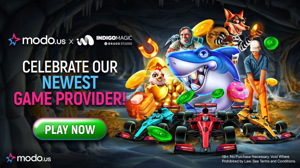 modo_casino's tweet photo. ✨ Modo x Indigo Magic is HERE! ✨
💬 Which new game are you playing first? Let us know! 👇
1️⃣ Golden Avalanche ❄️💰
2️⃣ Down The Chimney 🎅🔥
3️⃣ Sea Of Plenty 🌊🐠
4️⃣ Treat Yo'Elf 🍭🎁
5️⃣ Golden Gal's Cash Towers 🏦💎
#Modous #AmericasSocialCasino #MadeInTheUSA https://t.co/Wdn51Gew2h