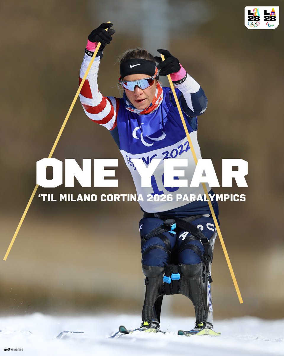 LA28 (@la28) on Twitter photo Im'pasta'ble to ignore the fact that we are just one year out from the <a href="/milanocortina26/">Milano Cortina 2026</a> Paralympic Winter Games!πβοΈ #LA28 Im'pasta'ble to ignore the fact that we are just one year out from the <a href="/milanocortina26/">Milano Cortina 2026</a> Paralympic Winter Games!πβοΈ #LA28