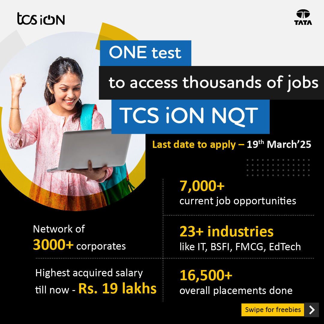 TCS iON tweet media