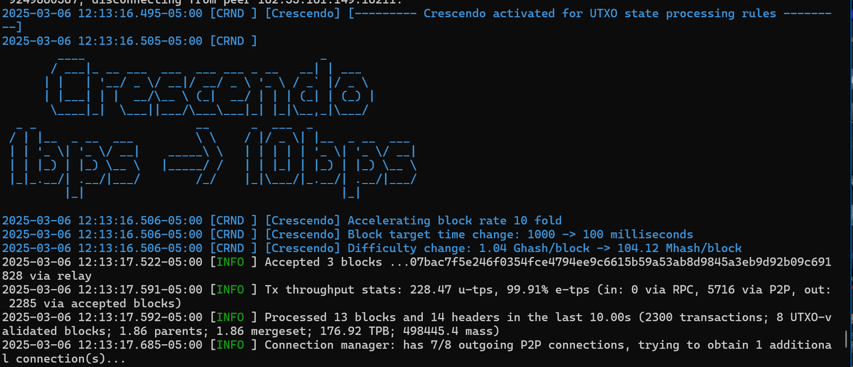 $KAS We have a successful launch!