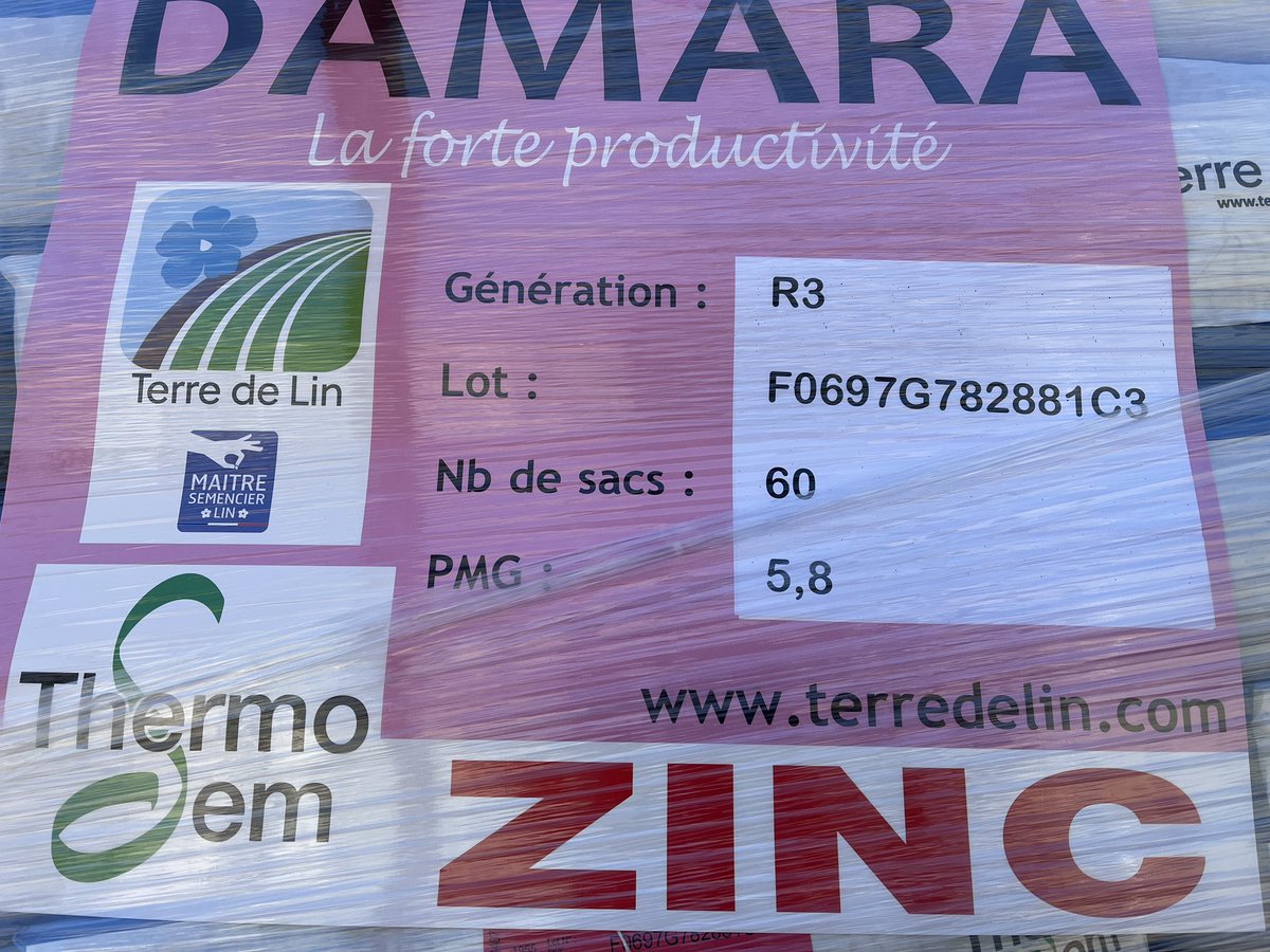 Vlas zaaien op de #akker #agrifoto