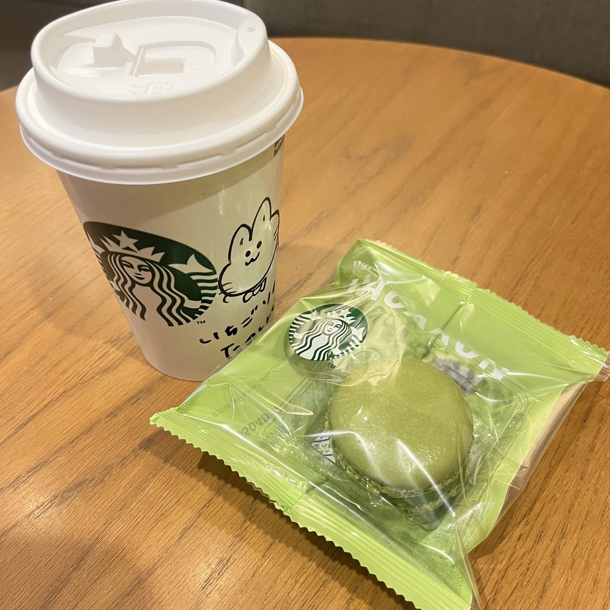 『いちご桜ソイラテ』
・低脂肪ミルク変更

『マカロン 抹茶』