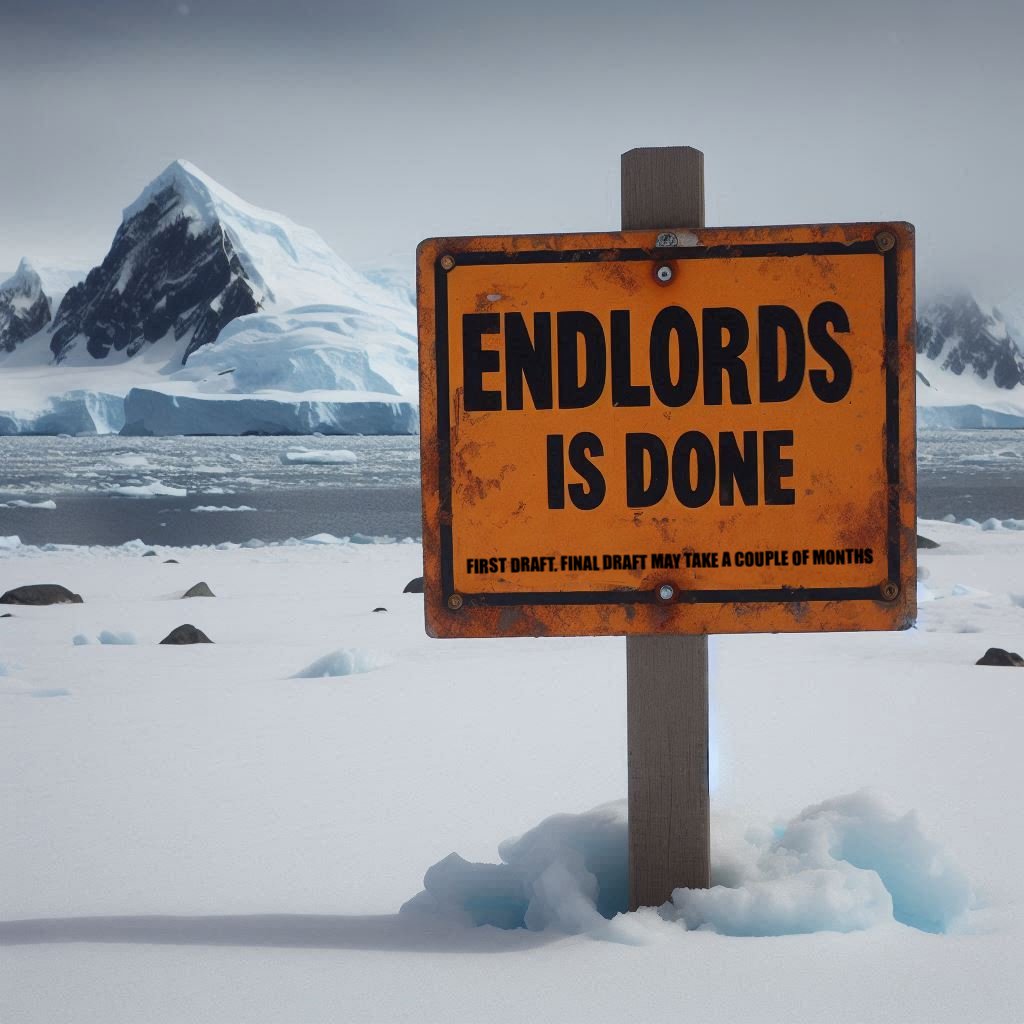 At approximately 250,000 words and 63 chapters Endlords is officially done! Bar the rewrites and editing, of course. You can read more about it here: patreon.com/posts/end-its-… #TorBooks #Endlords
