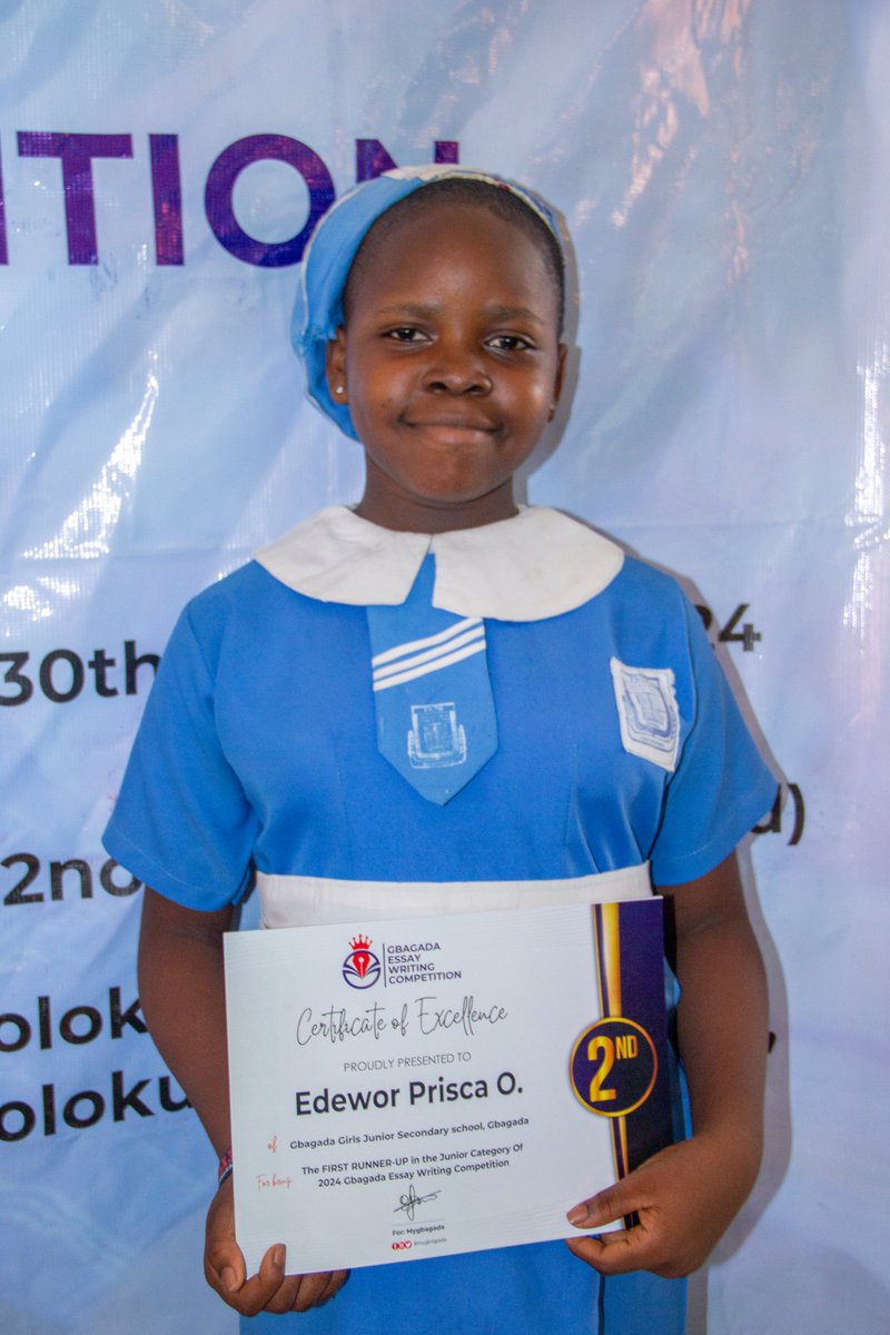 MyGbagada's tweet image. A week ago, we visited various schools to present awards to the 6winners of the inaugural Gbagada Essay Writing Competition.

They were from Janet n John College, Labeo Comprehensive College, Lanre Awolokun High Sch., Gbagada Senior Grammar Sch., &amp;amp; Gbagada Girls’ Sec. Sch. #GEWC