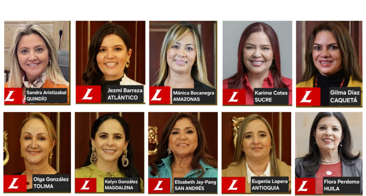 Juan Carlos Florian (@jcfloriant) on Twitter photo Las 10 traidoras del <a href="/PartidoLiberal/">Partido Liberal</a>, visten de rojo, hasta tienen grupo de WhatsApp aparte, alineadas con el maltratador misógino Benedetti y le votan absolutamente todo al guerrillero.
¿VAN A VENDER LA SALUD DE 50 MILLONES DE PERSONAS?
<a href="/SabiaSaleg/">Sandra Bibiana Aristizabal Saleg</a> <a href="/JezBarraza/">Jezmi Barraza Arraut</a> <a href="/karina51asambl1/">Karina Bocanegra Pantoja</a> Las 10 traidoras del <a href="/PartidoLiberal/">Partido Liberal</a>, visten de rojo, hasta tienen grupo de WhatsApp aparte, alineadas con el maltratador misógino Benedetti y le votan absolutamente todo al guerrillero.
¿VAN A VENDER LA SALUD DE 50 MILLONES DE PERSONAS?
<a href="/SabiaSaleg/">Sandra Bibiana Aristizabal Saleg</a> <a href="/JezBarraza/">Jezmi Barraza Arraut</a> <a href="/karina51asambl1/">Karina Bocanegra Pantoja</a>