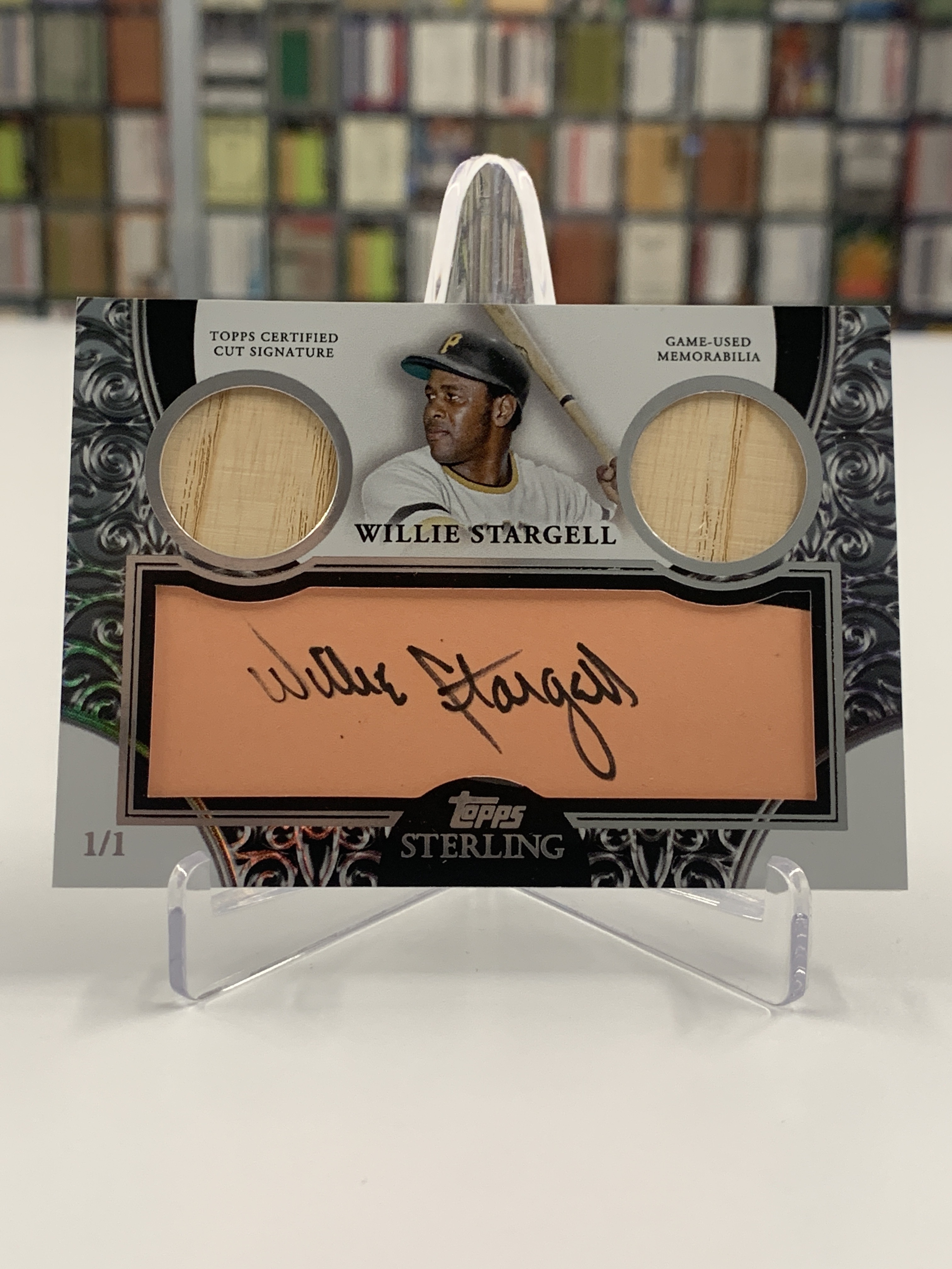 Willie Stargell HOF Signed Auto Baseball Pittsburgh Pirates