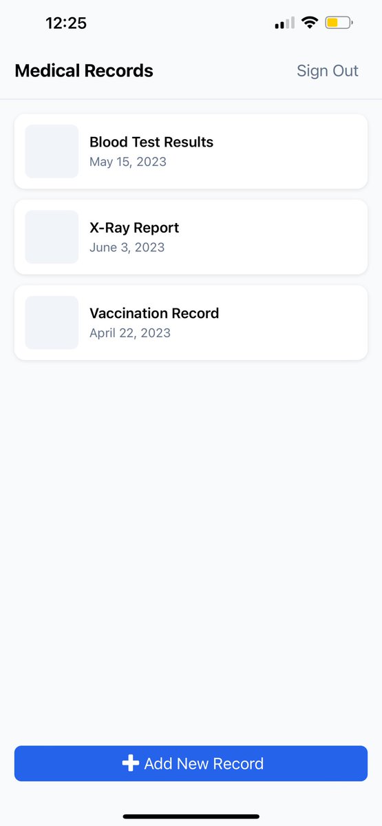 Cooking up a health portal app😎😎😎 

More updates soon