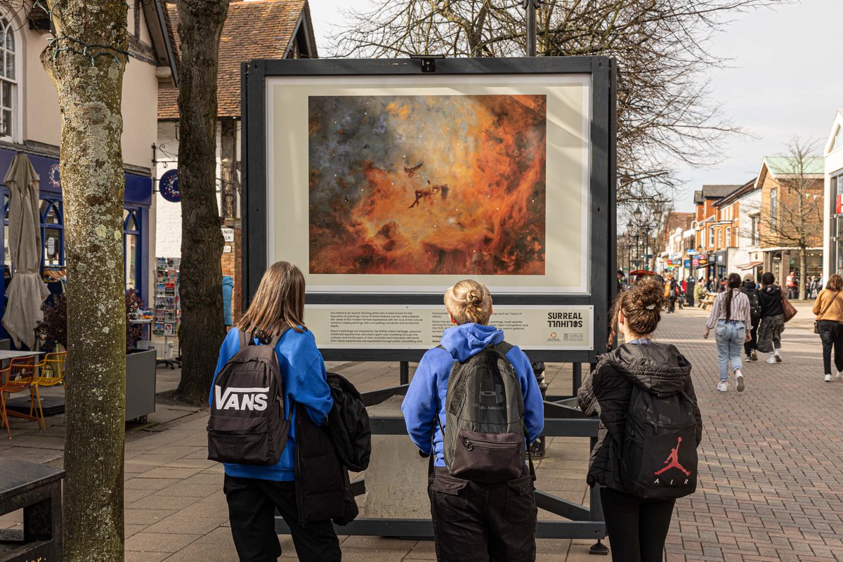 Owen_de_Visser's tweet image. Launching today: &apos;Surreal Solihull&apos;

A public on-street exhibition celebrating the legacy of the Solihull Surrealists, showcasing specially-created artworks by 30 local artists

Curated by @ruth_millington. Photos by yours truly. On until 31st May