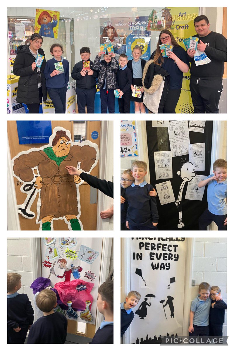 The Rowans Primary (@rowansprimary) on Twitter photo To celebrate WBD each class decorated their door, with a famous book or character! As well a trip to the bookshop to use their tokens! Many thanks to <a href="/book_tokens/">National Book Tokens</a> β€οΈπππ<a href="/TheRowansAP/">The Rowans AP Academy</a> #worldbookday2025 #readingforpleasure Great effort by all! π To celebrate WBD each class decorated their door, with a famous book or character! As well a trip to the bookshop to use their tokens! Many thanks to <a href="/book_tokens/">National Book Tokens</a> β€οΈπππ<a href="/TheRowansAP/">The Rowans AP Academy</a> #worldbookday2025 #readingforpleasure Great effort by all! π