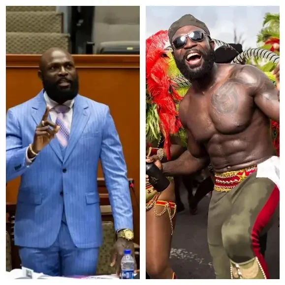 caribbeannewsuk's tweet image. #ANTIGUA: Kelvin Simon, an Opposition MP, is facing a backlash for skipping a crucial parliamentary debate to attend Carnival celebrations in #TrinidadandTobago.