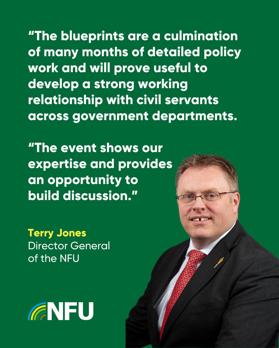 Civil servants joined us earlier to learn about our Blueprints for Growth.

The NFU’s ‘A Mission for Farming: Our Blueprints for Growth’ outlines how British farming can support the government’s missions for a sustainable &amp; profitable agricultural future👉ow.ly/eN2B50VbWaW