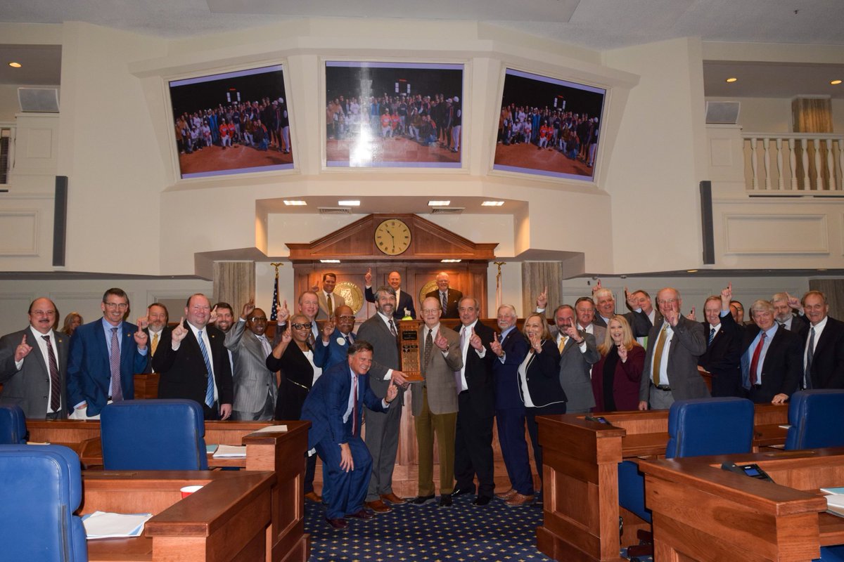 Alabama Senate GOP (@alsenaterepubs) on Twitter photo The trophy is back where it belongs! šMore importantly, The Battle of Goat Hill raised over $75,000 for <a href="/Big_Oak_Ranch/">Big Oak Ranch</a> and The Tallapoosa County Girls Ranch!
A huge thank you to our sponsors and everyone who came out to make it a big night on and off the field. #alpolitics The trophy is back where it belongs! šMore importantly, The Battle of Goat Hill raised over $75,000 for <a href="/Big_Oak_Ranch/">Big Oak Ranch</a> and The Tallapoosa County Girls Ranch!
A huge thank you to our sponsors and everyone who came out to make it a big night on and off the field. #alpolitics