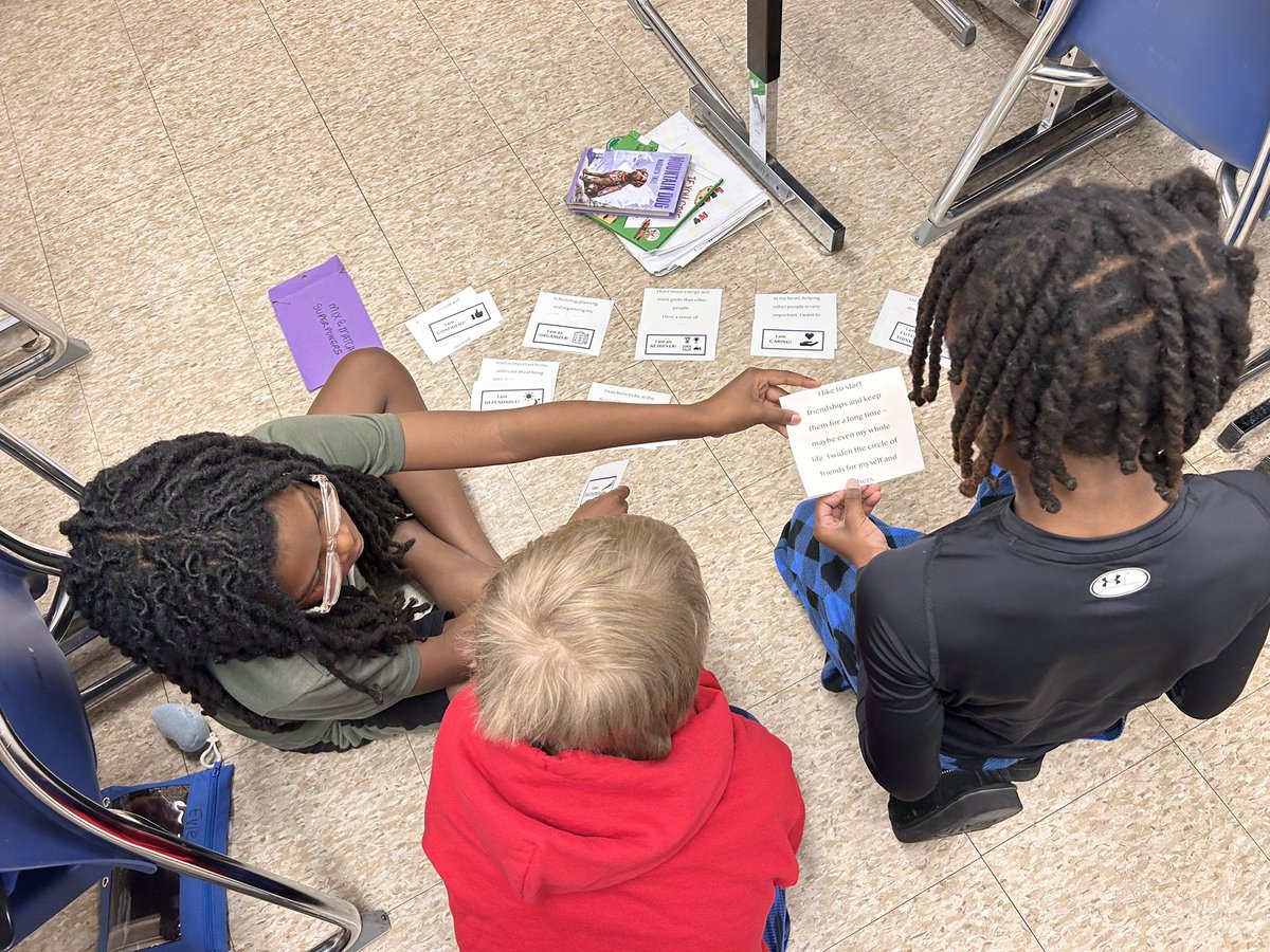 Jessica Cherry (she/her) (@mscherryfrc) on Twitter photo We had a wonderful MOQ session yesterday! Students had a guest facilitator that started Strength Explorer lesson 1. Men of quality students worked in groups to learn about the 10 Superpowers, and identified their top 3! <a href="/BatesElemJCPS/">Bates Elementary</a> <a href="/BatesElemPrinc/">Sara Nethery</a> <a href="/GoffnerGwen/">Dr. Gwen Goffner</a> We had a wonderful MOQ session yesterday! Students had a guest facilitator that started Strength Explorer lesson 1. Men of quality students worked in groups to learn about the 10 Superpowers, and identified their top 3! <a href="/BatesElemJCPS/">Bates Elementary</a> <a href="/BatesElemPrinc/">Sara Nethery</a> <a href="/GoffnerGwen/">Dr. Gwen Goffner</a>