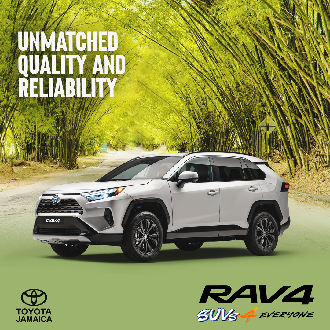 Unmatched Quality. Unrivaled Reliability.

The Toyota RAV4 is the perfect blend of power, style, and dependability for any journey, any adventure, any driver. Tailored for you and the journey ahead!

STARTING AT $7.4mil

Experience it for yourself - book a test drive today!