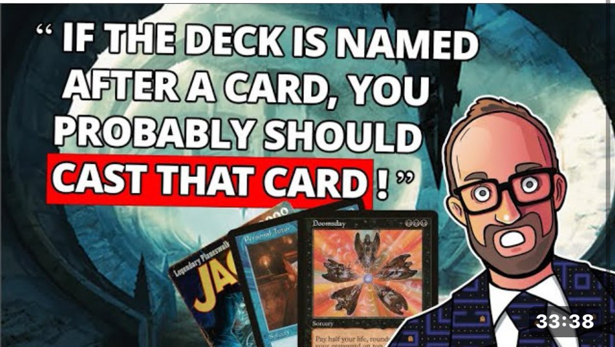 Zac Clark 🔜 LobsterCon (@durdlemagus) on Twitter photo Zac invites guest <a href="/EricRatkowski/">Eric Ratkowski</a> to bring us upto date on Doomsday's Place in the current meta after the banning of Psychic Frog.
Doomsday might be the BEST deck in the format!
youtu.be/VbtahKQD1XQ Zac invites guest <a href="/EricRatkowski/">Eric Ratkowski</a> to bring us upto date on Doomsday's Place in the current meta after the banning of Psychic Frog.
Doomsday might be the BEST deck in the format!
youtu.be/VbtahKQD1XQ