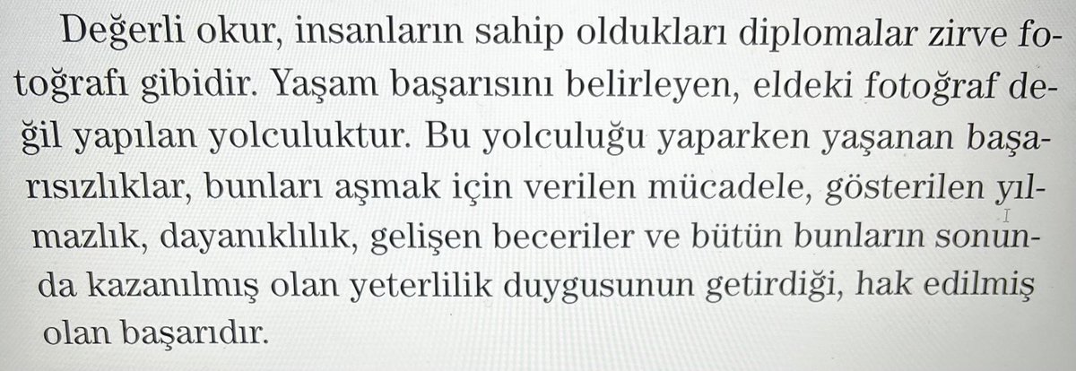 Diplomalarını yarıştıranlar için “Acar Baltaş” “Hayatın hakkını vermek “ kitabından
