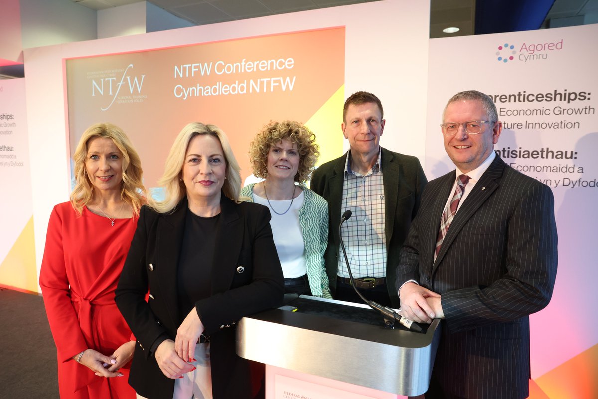 NTFW (@ntfwwbl) on Twitter photo A great start to the day here at the #NTFWConference.
Thank you to our speakers from <a href="/AgoredCymru/">Agored Cymru</a>, <a href="/CityGuildsNtns/">City&Guilds Nations</a> <a href="/quals_wales/">Qualifications Wales</a> and <a href="/MedrCymru/">Medr</a>
#skills #apprenticeships #learning #employers A great start to the day here at the #NTFWConference.
Thank you to our speakers from <a href="/AgoredCymru/">Agored Cymru</a>, <a href="/CityGuildsNtns/">City&Guilds Nations</a> <a href="/quals_wales/">Qualifications Wales</a> and <a href="/MedrCymru/">Medr</a>
#skills #apprenticeships #learning #employers