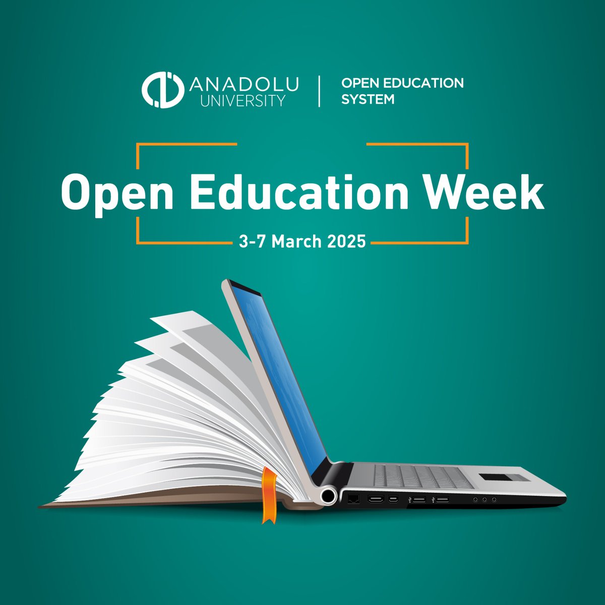 AOFAnadolum's tweet image. Open Education Week🥳
🗓 3-7 March 2025
👉🏻 oeweek.oeglobal.org

#AnadoluUniversity #OpenEducationSystem #OpenEducationWeek #OER