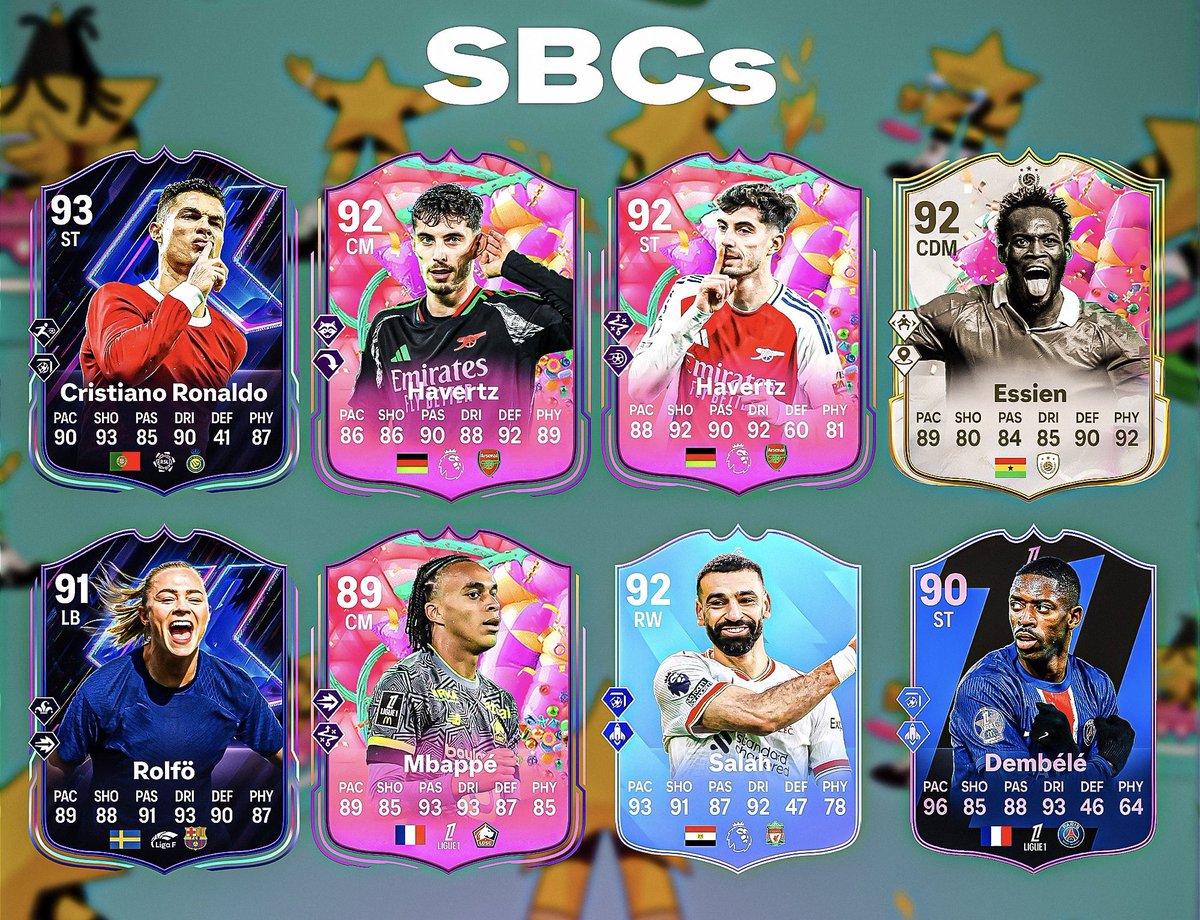 FUT Birthday! 🎂

Every card is 5⭐️5⭐️

Direct message us to play your Weekend League! 📲
