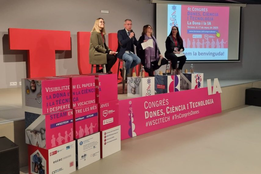 Visibilitzar el paper de la dona a la ciència i la tecnologia

🎦Arrenca a #Terrassa la 4a edició del Congrés Dones, Ciència i Tecnologia #WSCITECH terrassadigital.cat/visibilitzar-e… #TRSCongrésDones
