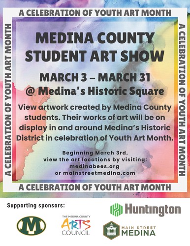 Check out our Claggett Artists work throughout the community this month!!  #arts #thankyouMedina #electivesAREimportant 

*Heart and Soul Boutique 139 N. Court Street
*Root Candles 623 W. Liberty Street/
*JK Gifts 207 S. Court Street
*LilyNicholas Shoppe 32 Public Square