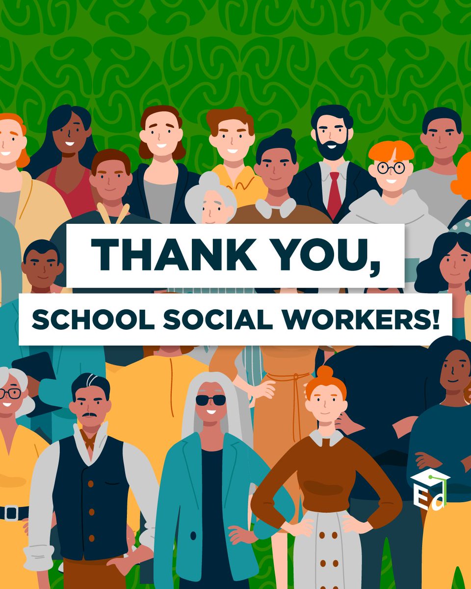 Every day across the country, school social workers guide students &amp; families with their expertise and care, helping our young learners confront &amp; conquer challenges on their educational path. Thank you for all your work, this week and every week! #SSWWeek2025 #ThankYouThursday
