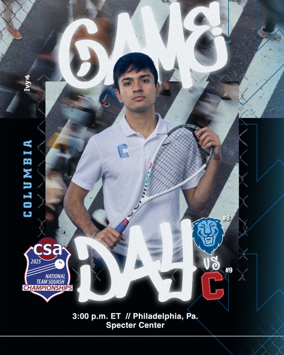 Ready to get started at the CSA National Team Championships!

The men will play #9 Cornell, while the women face #7 Yale to kick things off.

📺 tinyurl.com/274ygcaa
Men's Scores: tinyurl.com/2xodxj22
Women's Scores: tinyurl.com/22d65v2y

#RoarLionRoar 🦁 // #OnlyHere 🗽