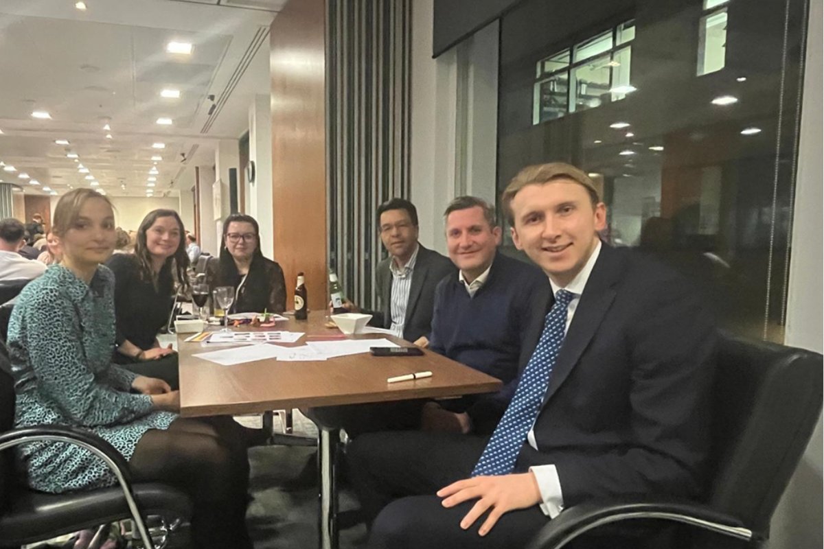 Outer Temple Chambers (@outertemple) on Twitter photo Nathan Tavares KC, Aliyah Akram, Paul Barton and Harry Gamble were delighted to have supported the Irwin Mitchell quiz hosted by their serious injury team, in aid of <a href="/HeadwayUK/">Headway - the brain injury association</a>.
Thanks to <a href="/irwinmitchell/">Irwin Mitchell</a> for organising the event. It was great seeing all who attended. Nathan Tavares KC, Aliyah Akram, Paul Barton and Harry Gamble were delighted to have supported the Irwin Mitchell quiz hosted by their serious injury team, in aid of <a href="/HeadwayUK/">Headway - the brain injury association</a>.
Thanks to <a href="/irwinmitchell/">Irwin Mitchell</a> for organising the event. It was great seeing all who attended.