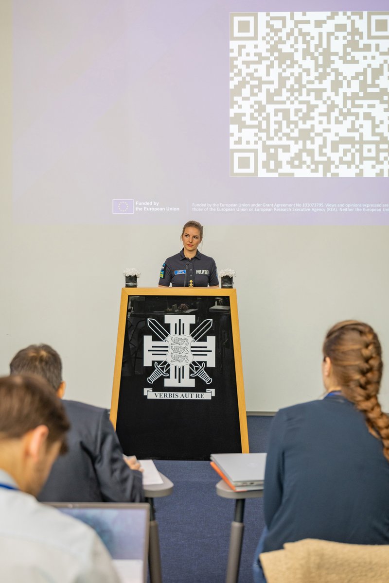 Welcome remarks at the 4th POLIIICE Training Workshop by Kristi Hallas, Deputy Director General in the field of Development of the Politsei- ja Piirivalveamet. 

#poliiice #training #workshop #estonia #tallinn #eu #leas #research