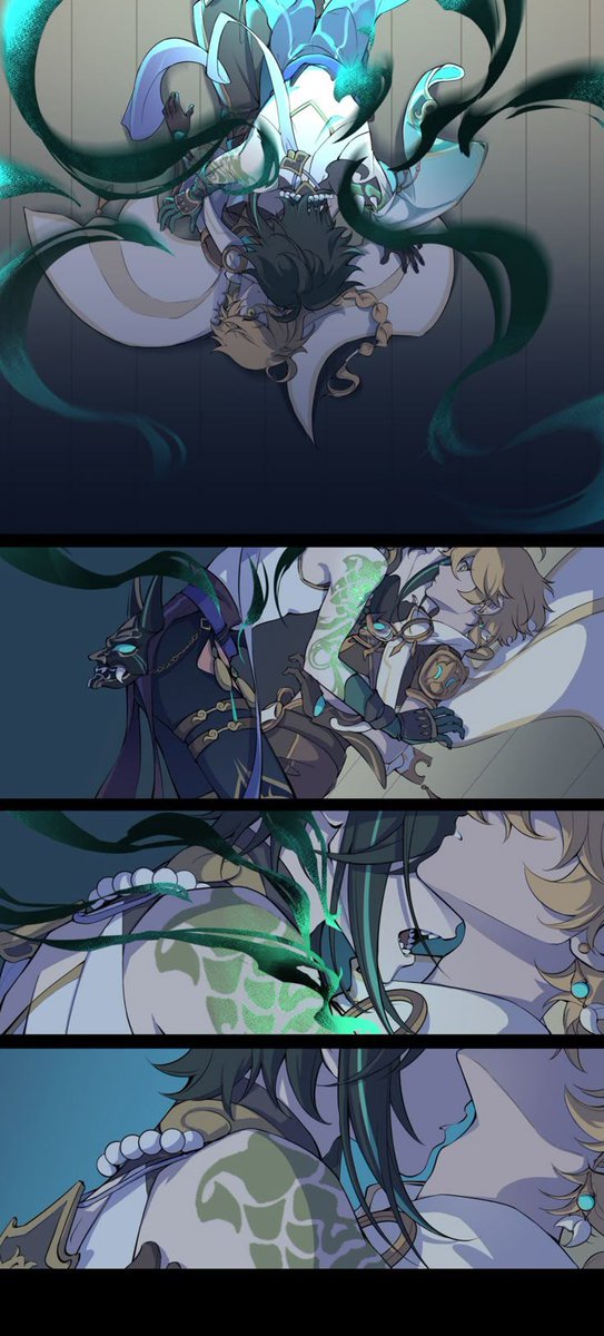 #XiaoAether #GenshinImpact #genshintwt #HoYocreators #HoYoverse #blcouple #bl #adeptexiao #aethertraveller