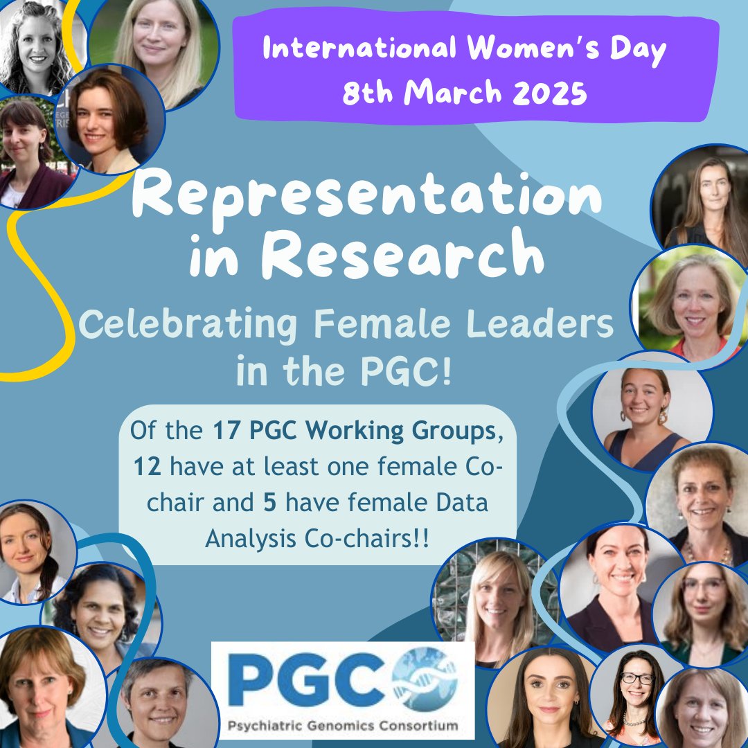 PGC Consortium (@pgcgenetics) on Twitter photo To celebrate #InternationalWomensDay2025 <a href="/DrNiamhRyan/">Niamh Ryan</a> and <a href="/JMK_Yang/">Jessica Mei Kay Yang</a> have been contacting some of the incredible #WomeninSTEM working in the PGC! Stay tuned as we hear about their research, goals and some of the women who have supported their journeys. #WomenSupportingWomen To celebrate #InternationalWomensDay2025 <a href="/DrNiamhRyan/">Niamh Ryan</a> and <a href="/JMK_Yang/">Jessica Mei Kay Yang</a> have been contacting some of the incredible #WomeninSTEM working in the PGC! Stay tuned as we hear about their research, goals and some of the women who have supported their journeys. #WomenSupportingWomen