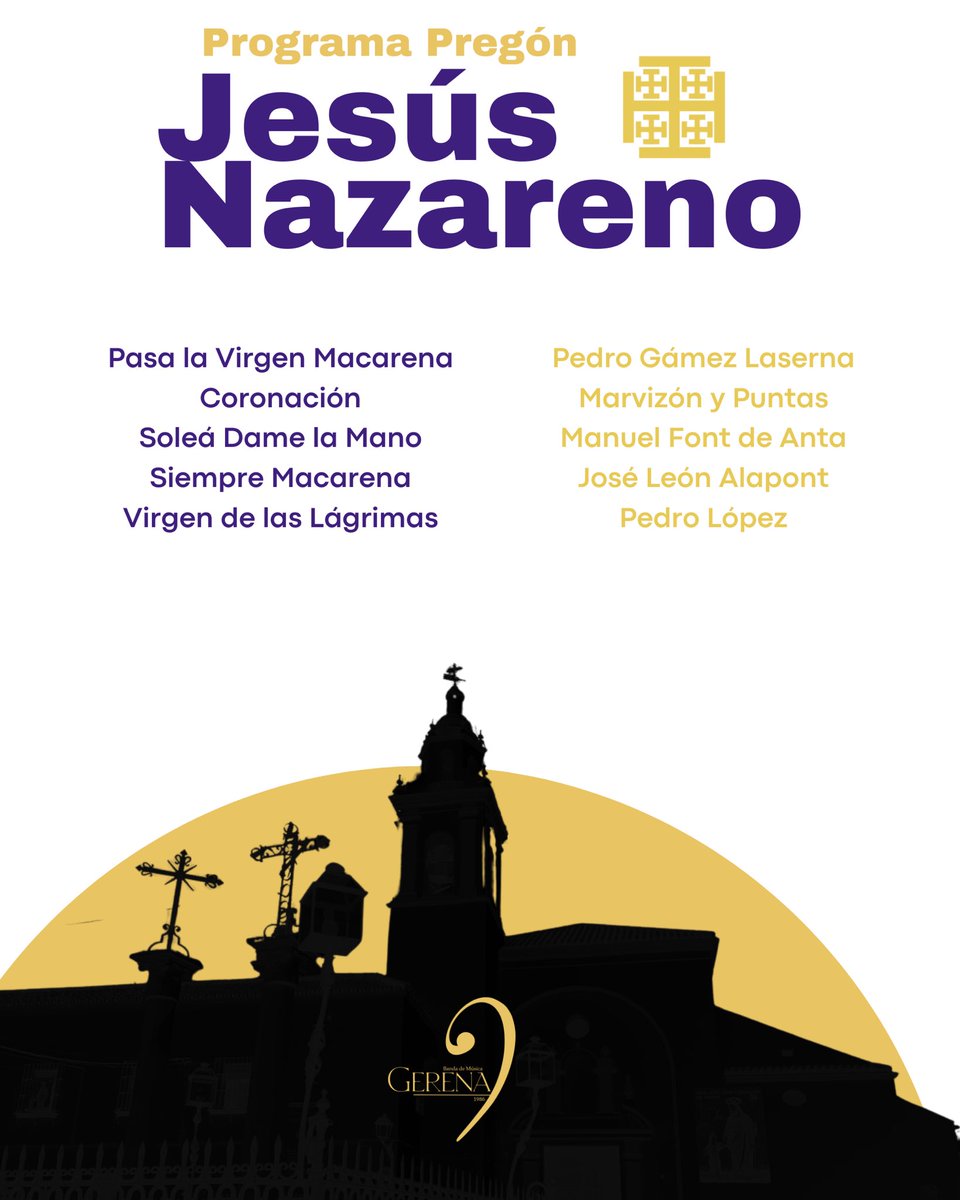 ♥️ Este Domingo tendremos el honor de anunciar la llegada de una nueva #Madrugá en La Puebla de Cazalla.

➡️ ¡Nos vemos a las 12:30 en el Convento!

📲 #SuenaGerena <a href="/hdadjesuspuebla/">Hermandad de Jesús</a>