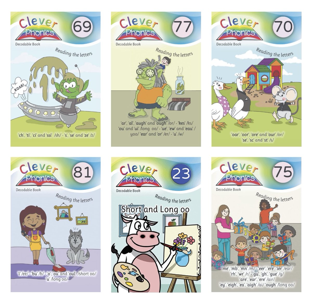 Drop Everything And Read! There's plenty of books to choose from! cleverphonics.com #WorldBookDay #worldbookday2025