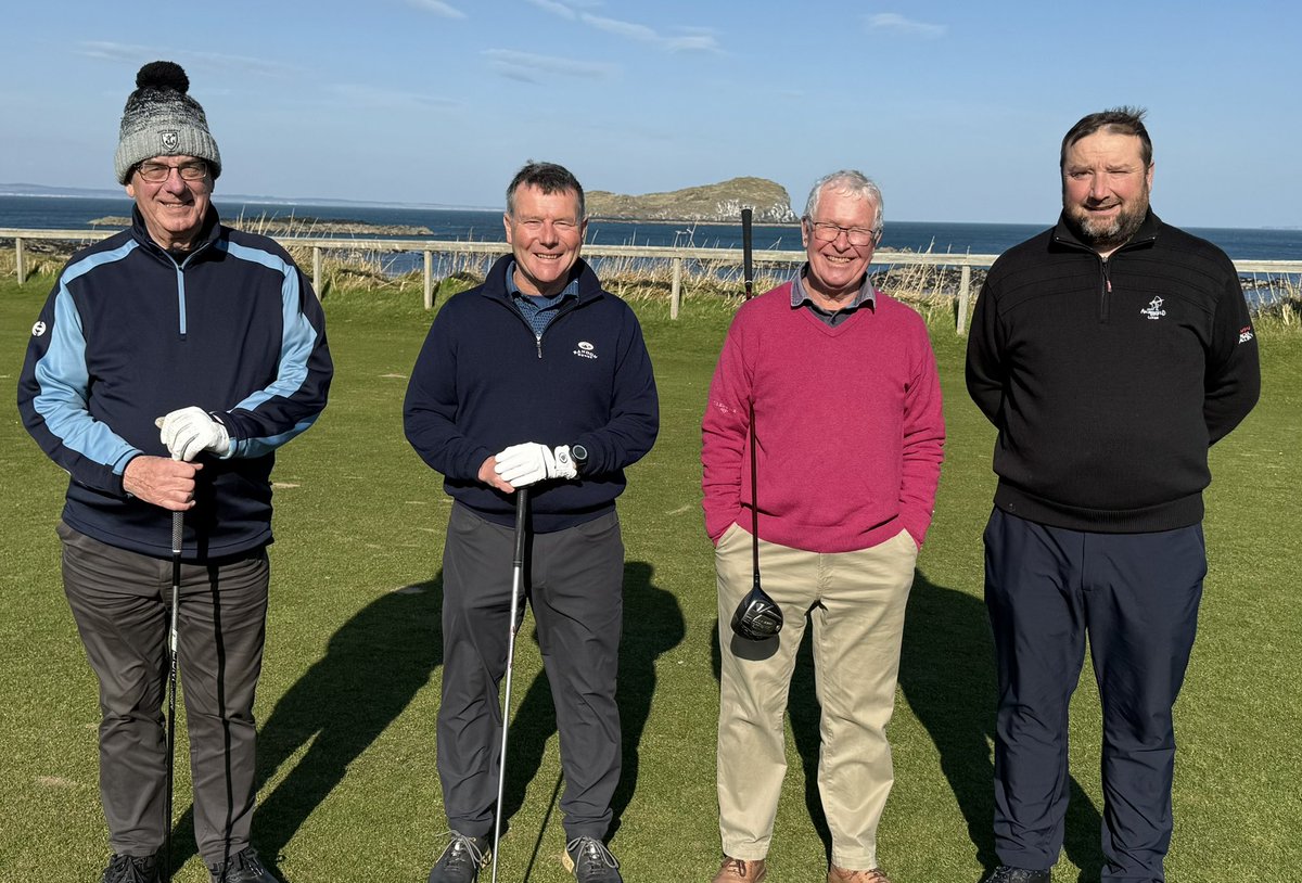 Whitelaw’s Final 

Play underway in the final as our Winter Greensomes competition draws to a close in glorious weather #farandsure