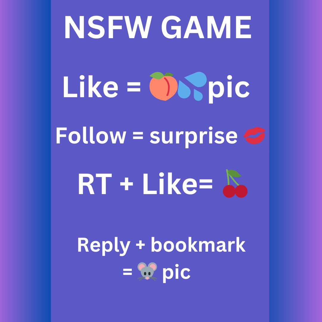 zuxakink's tweet image. New Game! Let's play right now 😈💋