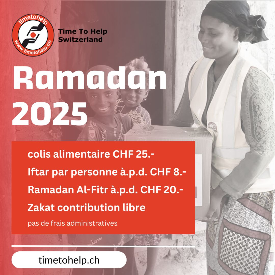Ramadan Kareem! Unterstützen Sie Bedürftige mit Ihrer Spende / Soutenez les plus démunis avec votre contribution

Mehr Infos zum Projekt / Pour plus d'Infos sur le projet: buff.ly/UQrJQLW